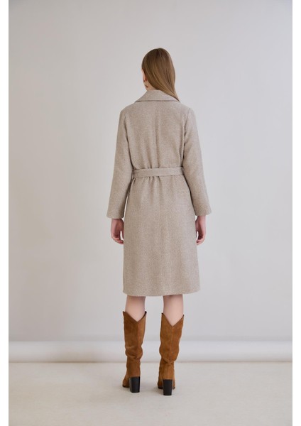 Balıksırtı Kaşe Kuşaklı Kaban