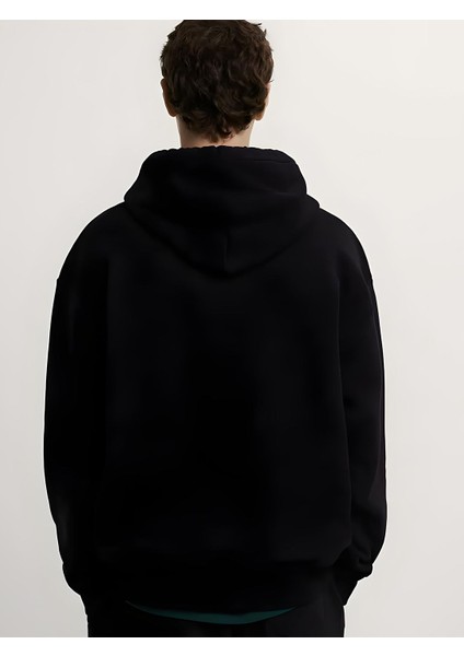 Erkek Baskılı Sweatshırt 3 Iplik Kaliteli Kumaş Oversıze Kesim modelleri