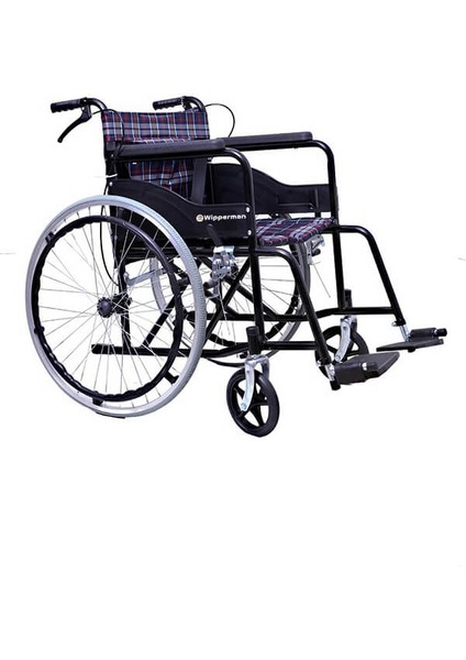 Wipperman W103 Ekose Kumaşlı Manuel Tekerlekli Sandalyesi fiyatları