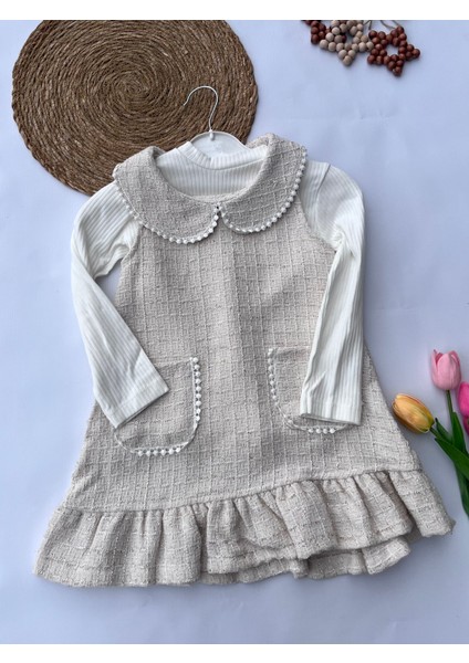 Kız Bebek Tuvid Elbise