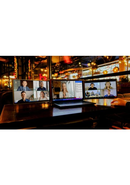 TRİMONİTÖR - 15.6" Taşınabilir İkili Monitör indirimleri