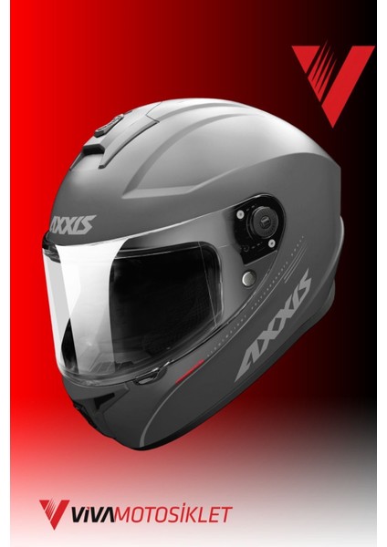 Draken S Solıd V.2 A12 Matt Tıtanıum Kask