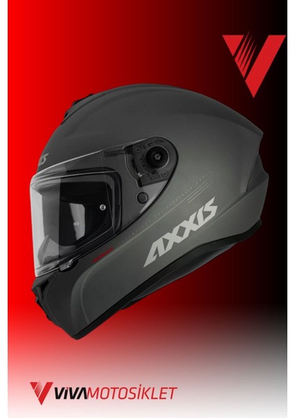 Draken S Solıd V.2 A12 Matt Tıtanıum Kask fiyatları