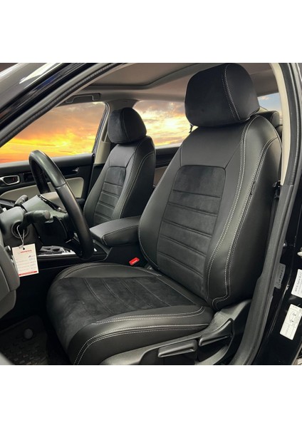 Honda Cıvıc Araca Özel Oto Koltuk Kılıfı - Taytüyü ve Deri