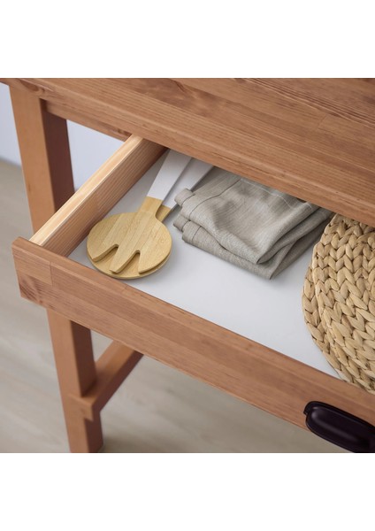 Nordvıken Bar Masası Antika Vernik 4 Kişilik 140 x 80 x 105 cm indirimleri