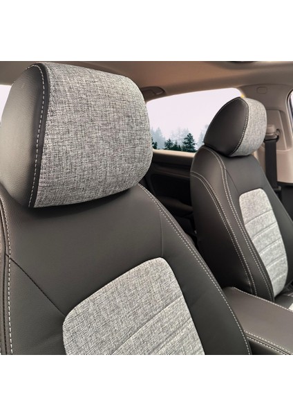 Honda Civic Araca Özel Oto Koltuk Kılıfı - Keten ve 1 Kalite Deri fırsatları