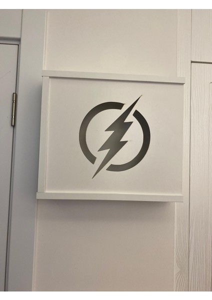 Elektrik Pano Gizleme Kutusu 35 x 40 cm Şimşek Desenli