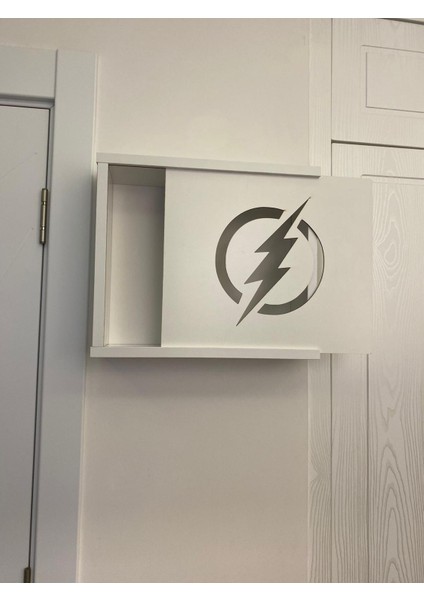 Elektrik Pano Gizleme Kutusu 35 x 40 cm Şimşek Desenli modelleri