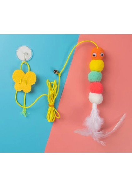 Elastik Kendinden Yapışkanlı Solucan Kedi Oltası (4887) fırsatları