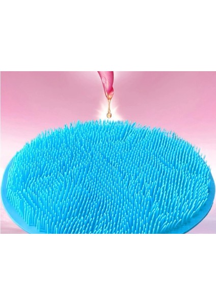 Yuvarlak Vantuzlu Banyo Sırt Kese Matı 26 cm (4887) indirimleri