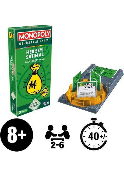 Monopoly Her Şeyi Al Genişletme Paketi