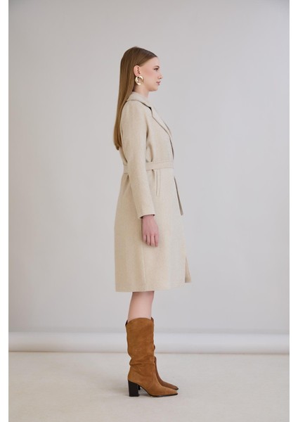 Balıksırtı Kaşe Kuşaklı Kaban indirimleri