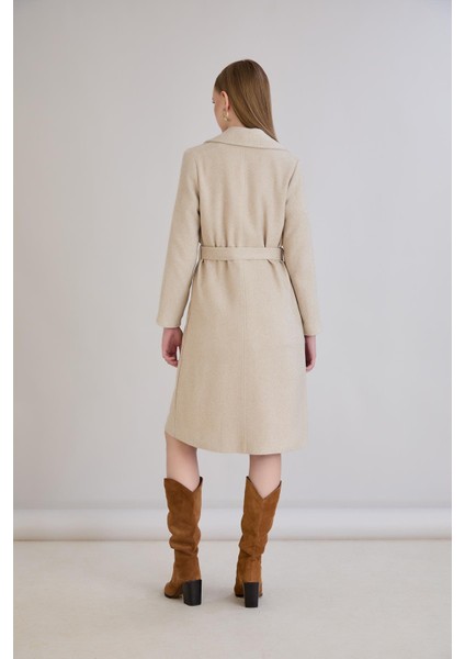 Balıksırtı Kaşe Kuşaklı Kaban