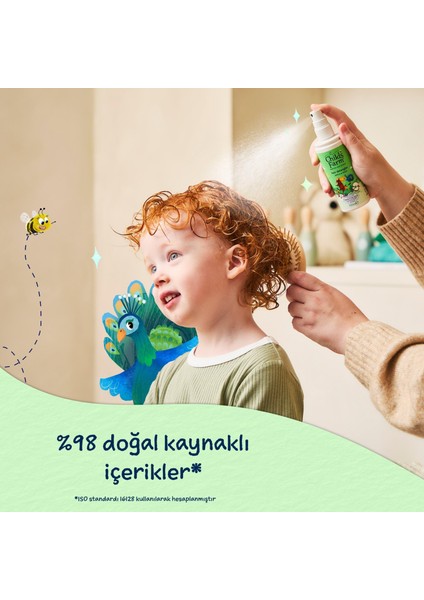 Elma ve Armut Özlü Kolay Tarama Çocuk Saç Spreyi 100ML indirimleri