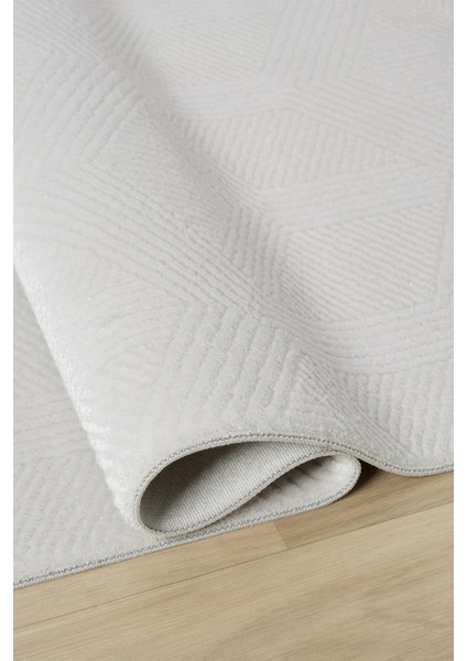 Maçka Beyaz Halı Akrilik Halı Yumuşak Dokulu Salon Oturma Odası Yatak Odası Halısı 4006 modelleri