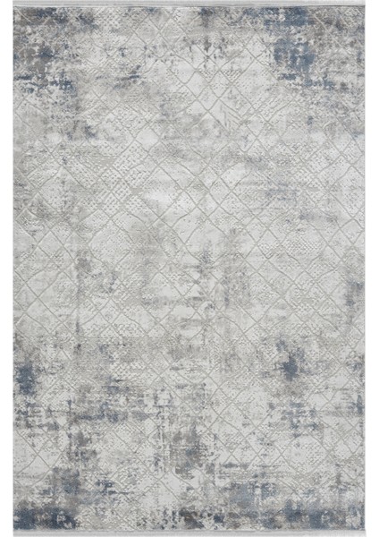 Maçka Mavi Halı Akrilik Halı Yumuşak Dokulu Salon Oturma Odası Yatak Odası Halısı 4005