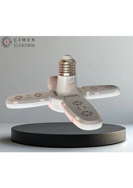 Cata Ct 1151 Pervane 30W LED Ampul 6500K Beyaz Işık E27 Duy