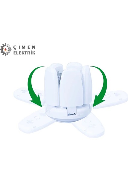 Cata Ct 1151 Pervane 30W LED Ampul 6500K Beyaz Işık E27 Duy modelleri