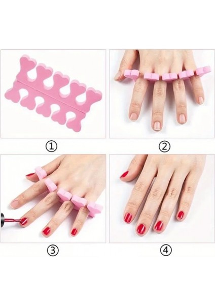 Parmak Ayırıcı Sünger Manikür Pedikür Aparatı 5 Adet (4887) modelleri