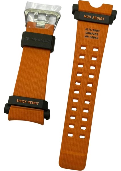 G-Shock GG-B100-1A9 Turuncu Orijinal Silikon Saat Kordonu