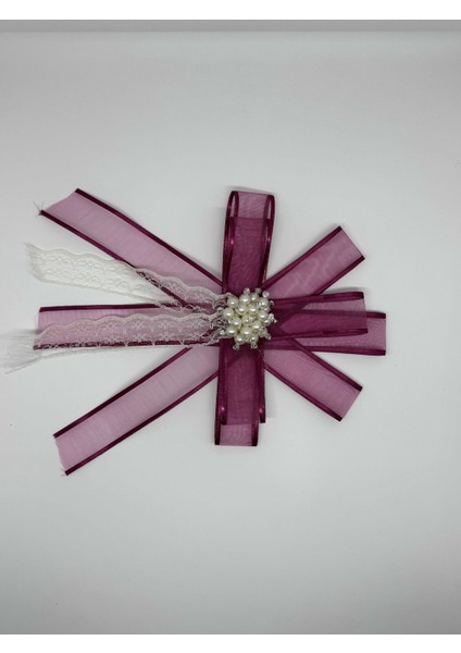 Gelin Bohçası Için Özel Broşlu 10 Adet Pembe Bohça Çiçeği fiyatları