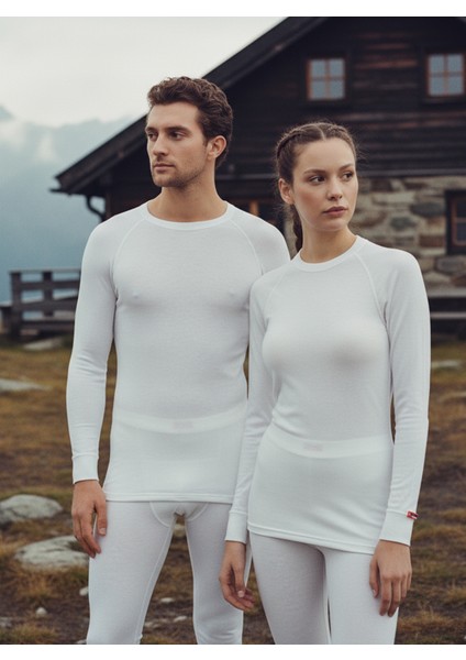 Unisex Termal Tişört 2. Seviye 9259 - Beyaz
