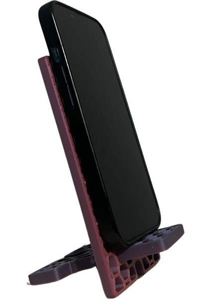 Petek Tasarımlı Demonte Telefon Tutucu- Kişiye Özel Masaüstü Telefon Standı fiyatları