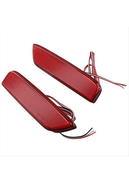 Araba Arka Reflektör Işık Tampon Arka lamba Sis Mitsubishi Delicr Mini Kırmızı için Işık (Yurt Dışından)