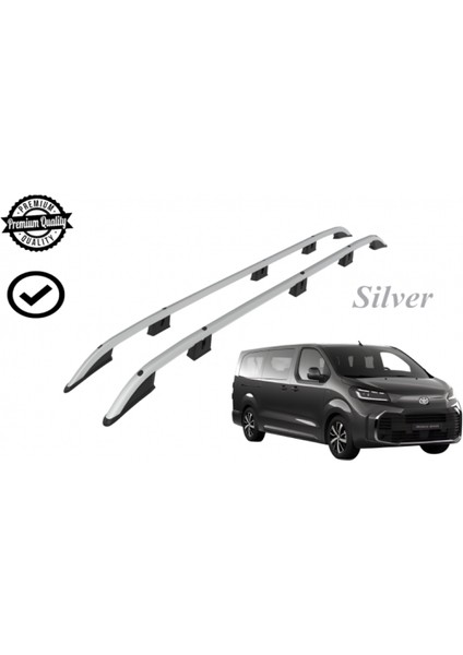 Toyoto Proace Verso Kısa Şase Tavan Çitası Portbagaj Gri 2019 2020 2021 2022 2023 2024 2025 2026 2027