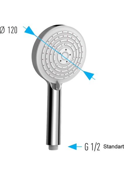 | Valtemo Patentli Kireç Temizleyicili, Kireç Kırıcılı El Duşu fırsatları