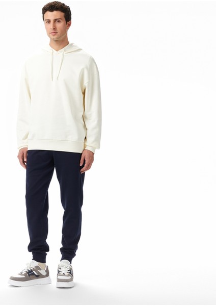 Erkek Krem Oversize Kapüşonlu Sweatshirt K57071T.1MA modelleri