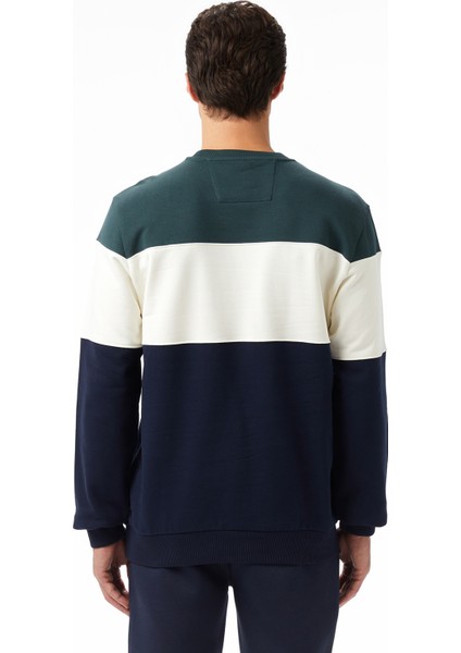 Erkek Yeşil Classic Fit Sweatshirt K57082T.3YG fiyatları