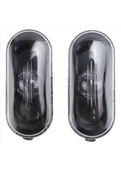 2pcs araba yan işaretleyici dönüş sinyali MK4 Golf Jetta Bora, B5/B5.5 Passat, Beetle için Hafif Siyah Lamba Kapağı (Yurt Dışından)