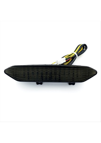 Motosiklet Arka Işık Arka Kuyruk Işık Fren Fren Sinyalleri Yamaha için Entegre LED Işık R1 2002 2003 2003 Smokey Siyah (Yurt Dışından)