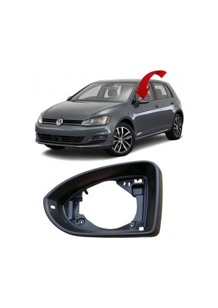 Vw Golf7 2013- Ayna Çerçevesı Sol (Oem NO:5G0857601)