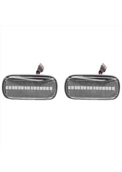 Araba Led Dinamik Yan İşaretçi Sinyal Lambası Honda Accord için Civic Acura Cr-V Fit Jazz Odyssey Beyaz (Yurt Dışından)