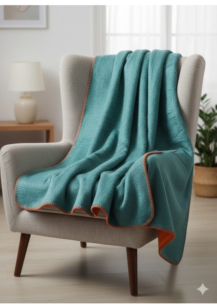 Çift Taraflı Çift Renk Yünlü Akrilik Polar Battaniye - Tv Battaniyesi 180X220 - 2200 Gram (9 Renk ) fiyatları