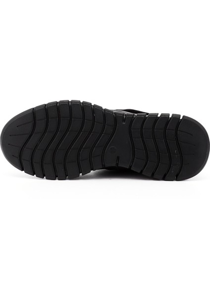 Kadın Siyah Cırlı Hakiki Deri Comfort Bot fırsatları