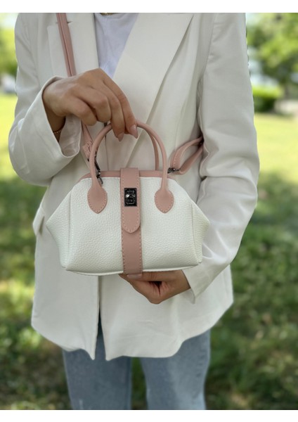 Nçs Kadın El ve Omuz Çantası -Zerafetin Minimal Hali(En:18~boy:13)