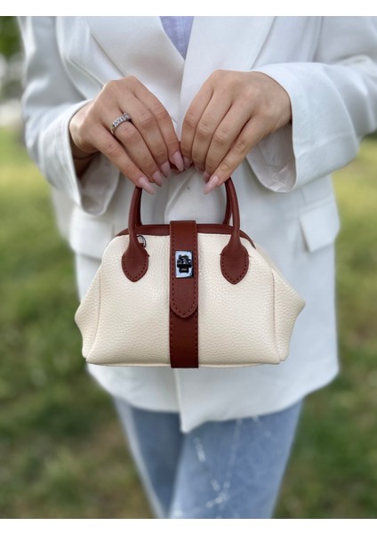 Nçs Kadın El ve Omuz Çantası -Zerafetin Minimal Hali(En:18~boy:13)