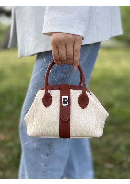 Nçs Kadın El ve Omuz Çantası -Zerafetin Minimal Hali(En:18~boy:13)