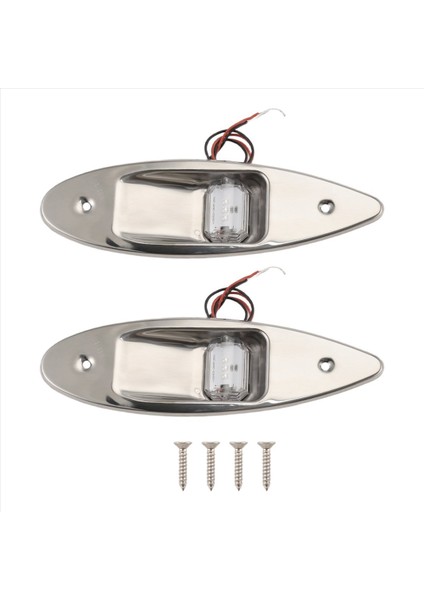 LED iki renkli sinyal ışıkları deniz evrensel navigasyon ışıkları navigasyon ışıkları tekne malzemeleri (Yurt Dışından) fırsatları