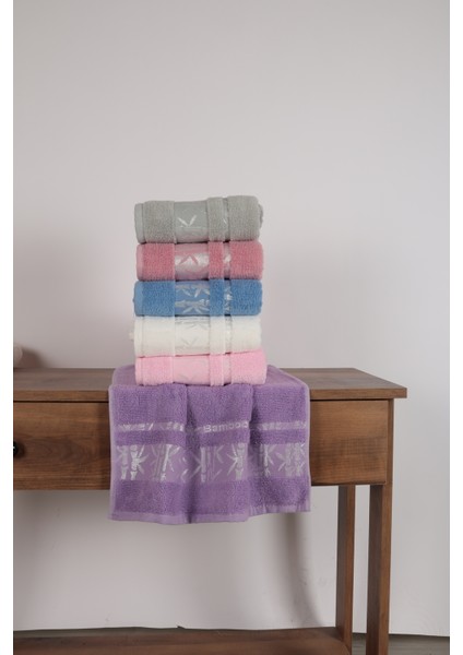 Bambu El Havlusu 6 Adet 50 x 90 cm Yumuşak ve Su Emici