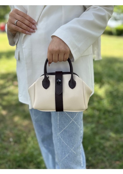 Nçs Kadın El ve Omuz Çantası -Zerafetin Minimal Hali(En:18~boy:13)
