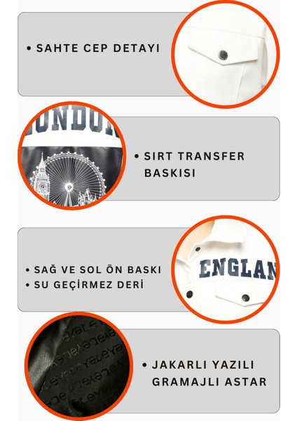 Kadın Oversize Baskılı Yelek Çıt Çıt Kapamalı Süveter