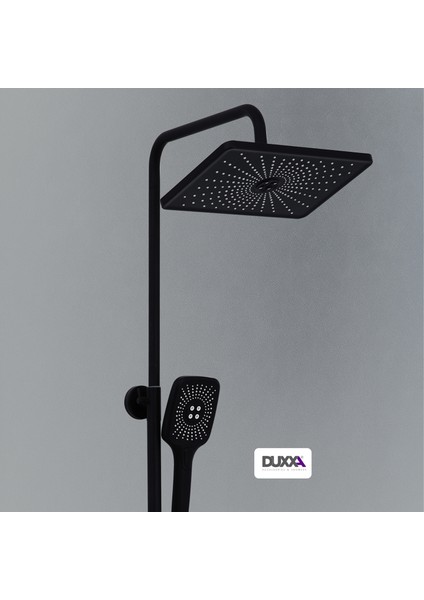 Piano Bataryalı Duş Seti Mat Siyah DP.100.MS fiyatları