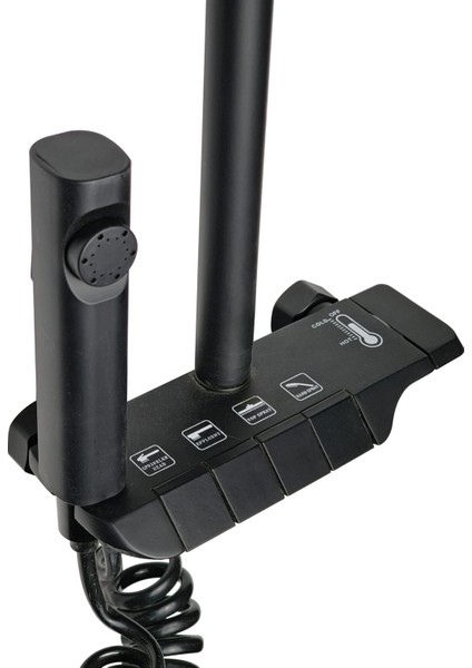 Piano Bataryalı Duş Seti Mat Siyah DP.100.MS fırsatları