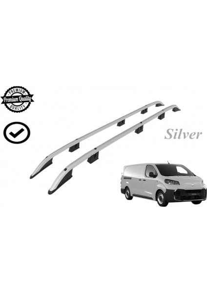 Toyoto Proace Kargo Kısa Şase Tavan Çitası Portbagaj Gri 2019 2020 2021 2022 2023 2024 2025 2026 2027