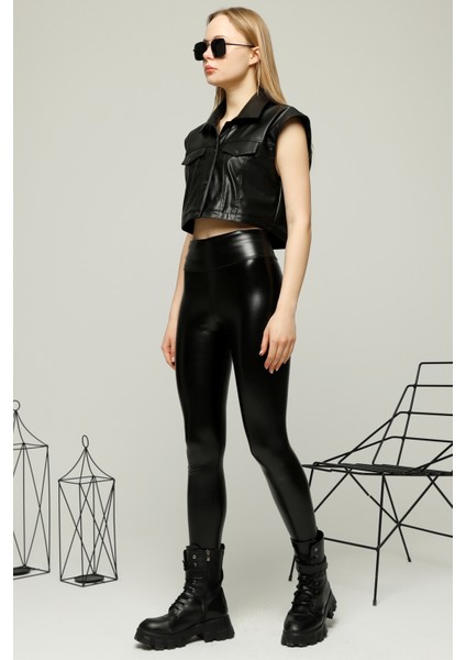 Kadın Oversize Düz Yelek Çıt Çıt Kapamalı Süveter modelleri