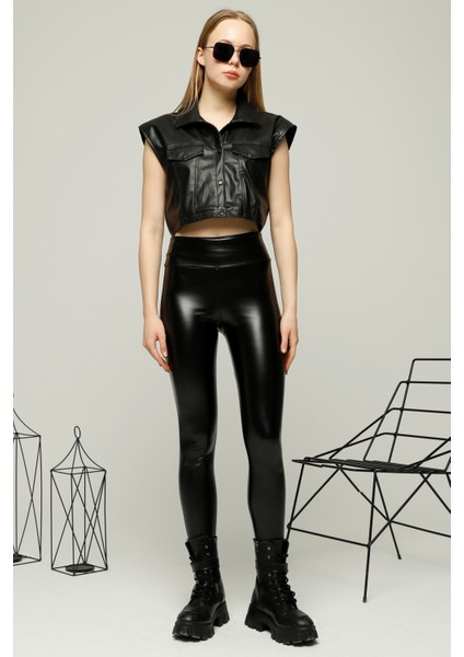 Kadın Oversize Düz Yelek Çıt Çıt Kapamalı Süveter fırsatları